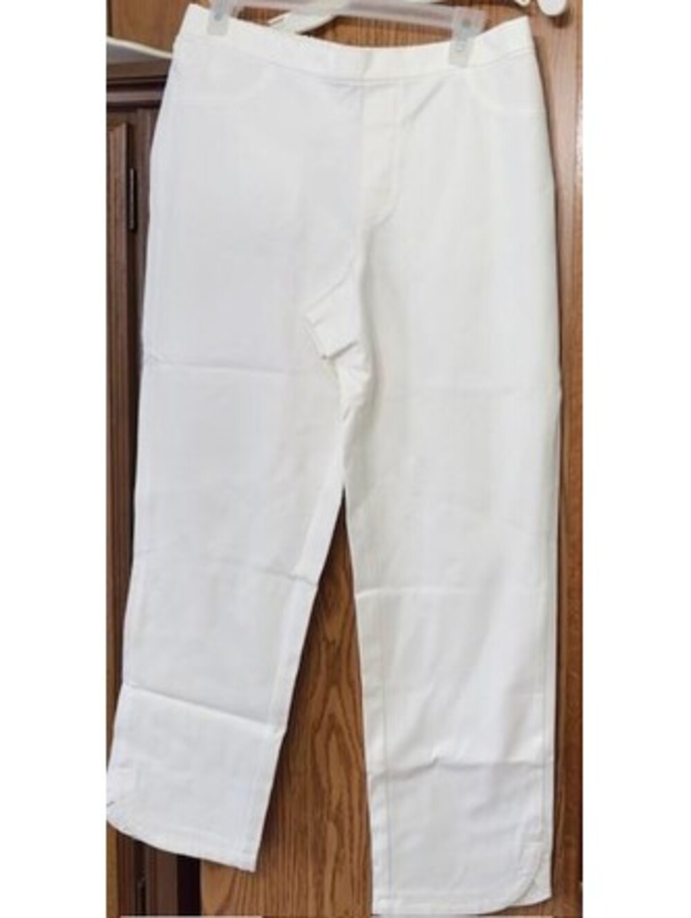 Isaac Mizrahi Live! Regular 24/7 Stretch Tulip Hem Ankle Pants Size 14